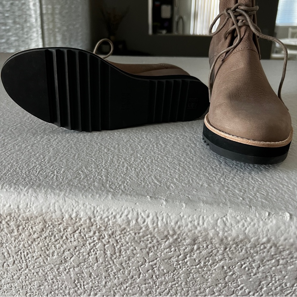 Eileen Fisher NEW Falcon Nubuck boots - Picture 7 of 8